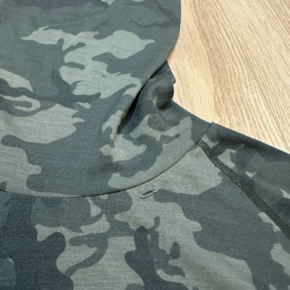 NWOT Ridge Merino Women's Aspect Midweight Merino Wool High Neck Top Sz XS Camo - Picture 6 of 9